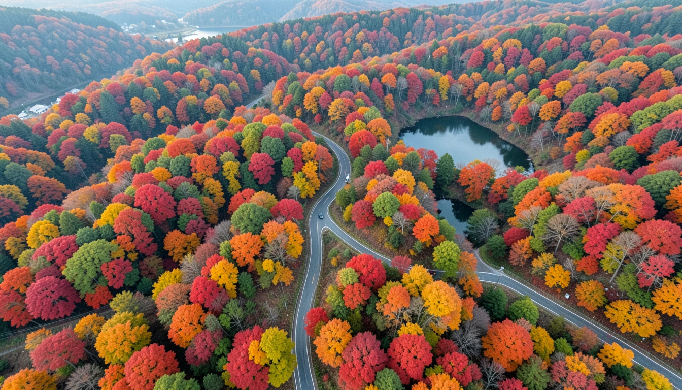 단풍 여행의 완성: 전문가와 함께하는 프라이빗 가을 추억