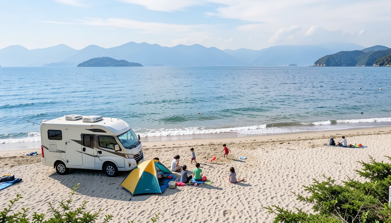 수업료 내고 얻은 '레알' 조언! 강원도 해수욕장 캠핑, 안전하고 만족스럽게 즐기기