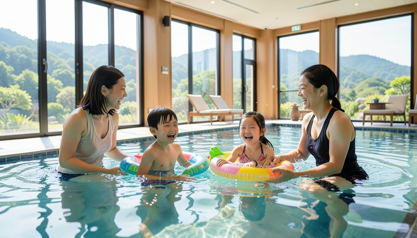 키카키즈풀빌라의 핵심 기능 분석: 온수 수영장과 키즈카페 제대로 즐기기