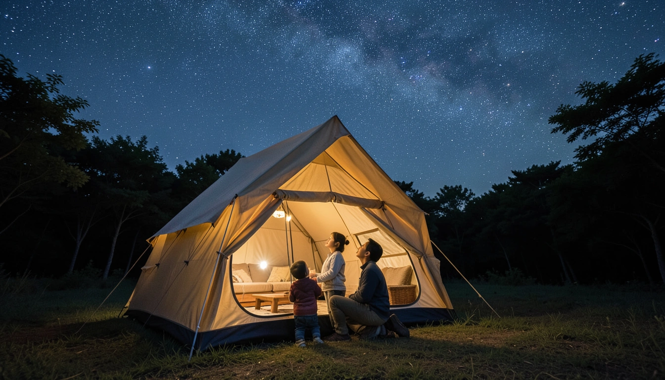 별보다글램핑 시설 & 객실 완벽 분석 (기능성 고려)