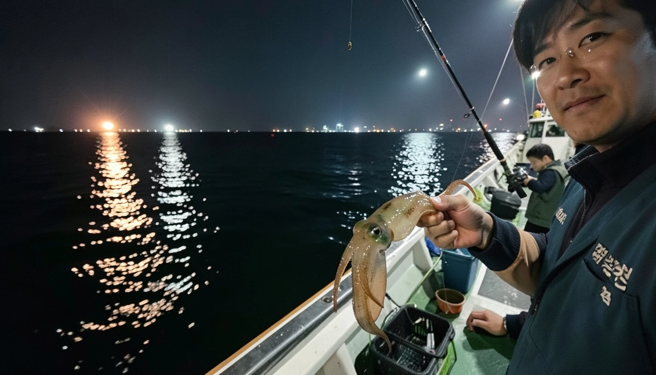 성공적인 통영 한치낚시를 위한 선사 선택과 필수 채비