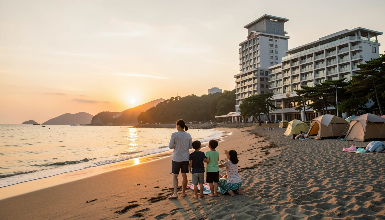 취향별 해남 오시아노 숙소 선택: 호텔 vs. 캠핑 vs. 카라반?