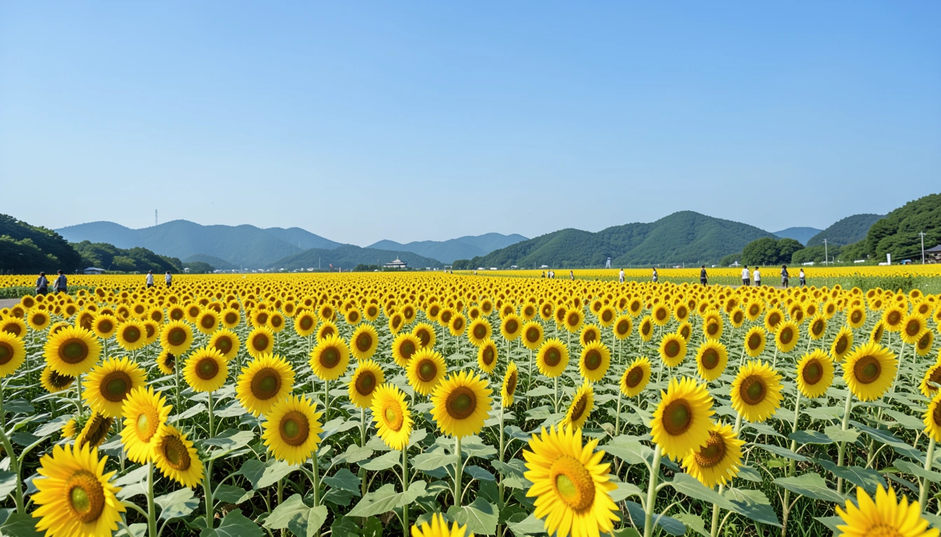 개화 상황부터 주차 꿀팁까지! 파주 해바라기 축제 방문 전 필수 체크리스트